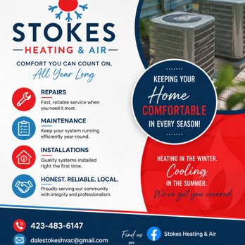 Stokes Heating & Air - Heating & Air Conditioning/HVAC Near Me Stokes Heating & Air - Heating & Air Conditioning/HVAC Near Me
