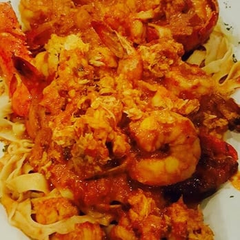 Tutto A Modo Mio - Dinner special: homemade fettuccini with langoustines, lump crab meat, large shrimps and half a lobster. - Italian Near Me - Ridgefield, New Jersey Tutto A Modo Mio - Dinner special: homemade fettuccini with langoustines, lump crab meat, large shrimps and half a lobster. - Italian Near Me - Ridgefield, New Jersey