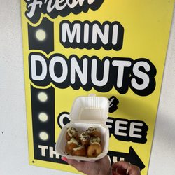 Meaney's Mini Donuts - Key lime minis