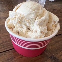 Mountains Ice Cream - Peanut butter caramel cookie dough! Yes please!