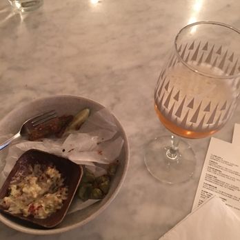 TØRST - Remnants of my fried okra and charred corn - Pubs Near Me - Brooklyn, New York