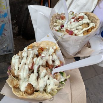 Maoz Vegetarian - Falafels! - Middle Eastern Near Me - Barcelona, B Maoz Vegetarian - Falafels! - Middle Eastern Near Me - Barcelona, B