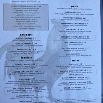 Sugo Trattoria - Menu - Italian Near Me - Petaluma, California
