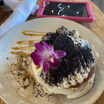 Bistrology - Oreo Infusion Pancakes - Breakfast & Brunch Near Me - Miramar Beach, Florida