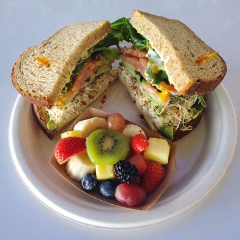 Jan's Health Bar - Classic tuna sandwich...I mean dang!! - Juice Bars & Smoothies Near Me - Long Beach, California