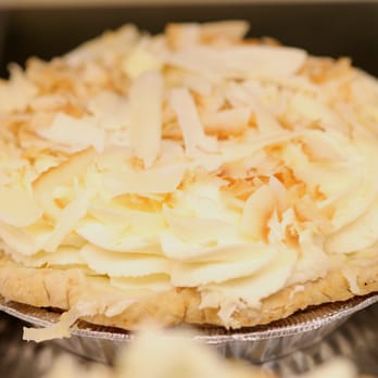 Dahlia Bakery - coconut cream pie - Bakeries Near Me - Seattle, Washington