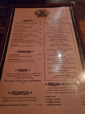Menu photo 1 Taco Diablo Evanston, IL Menu photo 1 Taco Diablo Evanston, IL