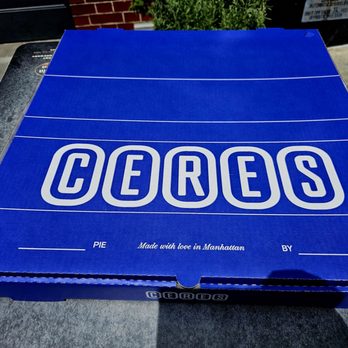 Ceres - Iconic pizza box - Pizza Near Me - New York, New York