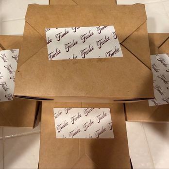 Funke - Cute to-go boxes. - Italian Near Me - Beverly Hills, California