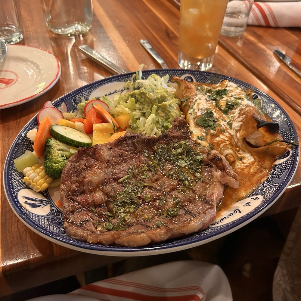 Chimichurri Steak & Chicken Enchiladas Chimichurri Steak & Chicken Enchiladas