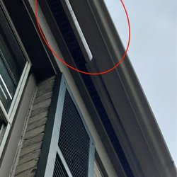 V & K Builders - Rotting wood detached gutter