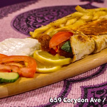Arabesque Hookah Cafe - Falafel Arabian Wrap - Hookah Bars Near Me - Winnipeg, Manitoba Arabesque Hookah Cafe - Falafel Arabian Wrap - Hookah Bars Near Me - Winnipeg, Manitoba