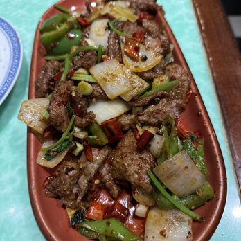 Cafe China - Spicy Cumin Lamb - Szechuan Near Me - New York, New York Cafe China - Spicy Cumin Lamb - Szechuan Near Me - New York, New York