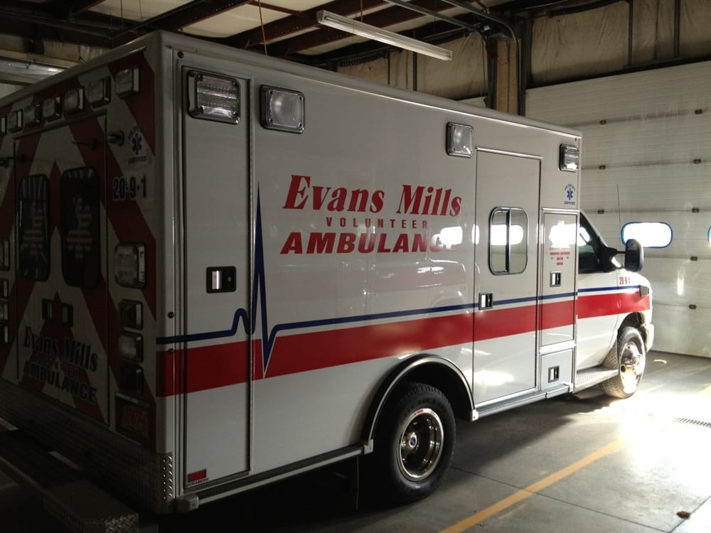 EVANS MILLS VOLUNTEER AMBULANCE Updated April 2024 8733 Factory St