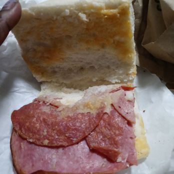 Potbelly Sandwich Shop - How can the meat stick to bread if it's not heated up... Ohh I got it. They toasted it - Sandwiches Near Me - Columbus, Ohio Potbelly Sandwich Shop - How can the meat stick to bread if it's not heated up... Ohh I got it. They toasted it - Sandwiches Near Me - Columbus, Ohio