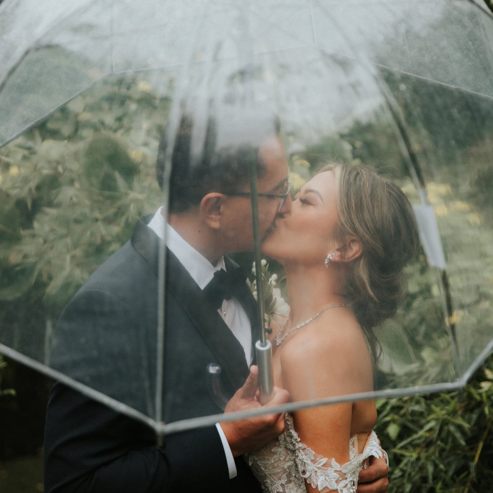 Bryte Moments - Their idea for the clear umbrellas and it turned out so cute! - Session Photography Near Me