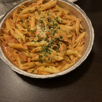 Portico - Penne vodka w chicken - Italian Near Me - Henrico, Virginia Portico - Penne vodka w chicken - Italian Near Me - Henrico, Virginia