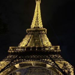 The Eiffel Tower Romance - Tanning on top of the Eiffel Tower.