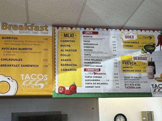 Menu photo 2 Tacos Tu Chilito North Richland Hills, TX Menu photo 2 Tacos Tu Chilito North Richland Hills, TX