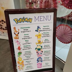 Pokémon menu