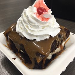 Rocky’s Place - Hot Fudge cake.