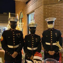 Handsome Marines! TOYS FOR TOTS Drive @AUTOMOBUILD, LOS GATOS CA Fri 11/26/21
