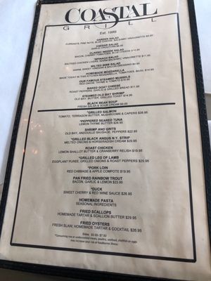 Menu photo 7 Coastal Grill Virginia Beach, VA