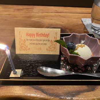 Hinata - Yuzu Sherbet - Sushi Bars Near Me - San Francisco, California