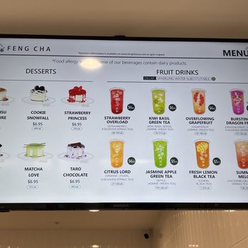 Feng Cha - Bubble Tea Near Me - Denver, Colorado