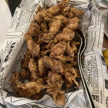 Marina Ventura - Breaded and fried Baby Squid - Arroceria / Paella Near Me - Madrid, M