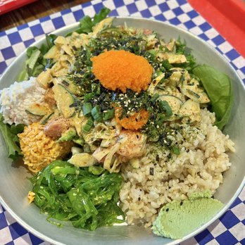 Uroko Poke - 2 Scoops tuna & salmon - Japanese Near Me - Costa Mesa, California Uroko Poke - 2 Scoops tuna & salmon - Japanese Near Me - Costa Mesa, California
