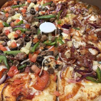 Pizza Guys - Half Hawaiian BBQ, half Pizza Guys combo, extra large, $44. - Italian Near Me - Westminster, California Pizza Guys - Half Hawaiian BBQ, half Pizza Guys combo, extra large, $44. - Italian Near Me - Westminster, California