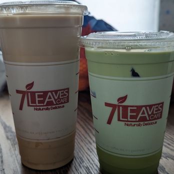 7 Leaves Cafe - Duluth - Jasmine and green Thai tea - Coffee & Tea Near Me - Duluth, Georgia