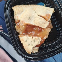 MOLDY APPLE PIE, it even smelled funny MOLDY APPLE PIE, it even smelled funny