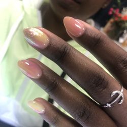 Shine Nails - Soft Pink Polygel Nails