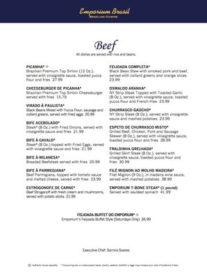 Menu photo 6 Emporium Brasil New York, NY Menu photo 6 Emporium Brasil New York, NY