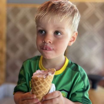 Salt & Straw - Lil Nephew enjoying his Ice Cream Cone - Ice Cream & Frozen Yogurt Near Me - Pasadena, California Salt & Straw - Lil Nephew enjoying his Ice Cream Cone - Ice Cream & Frozen Yogurt Near Me - Pasadena, California