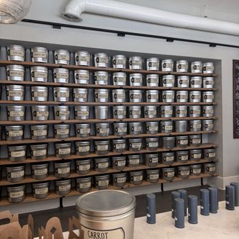 TeBella Tea - Wall of loose tea flavorings - Coffee & Tea Near Me - St. Petersburg, Florida TeBella Tea - Wall of loose tea flavorings - Coffee & Tea Near Me - St. Petersburg, Florida