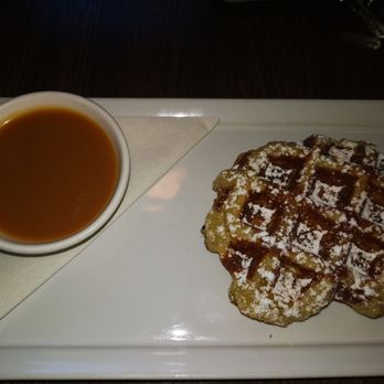 Medina Cafe - waffle with salty Marple - Breakfast & Brunch Near Me - Vancouver, British Columbia
