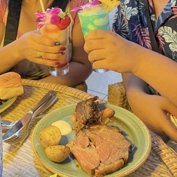 The Buffet At Hyatt - Prime rib and cheers with son - Buffets Near Me - Honolulu, Hawaii The Buffet At Hyatt - Prime rib and cheers with son - Buffets Near Me - Honolulu, Hawaii