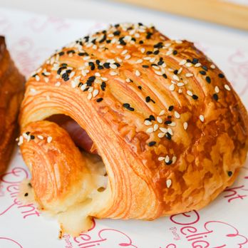 Delight Pastry - Ham and cheese croissant - Desserts Near Me - Pasadena, California