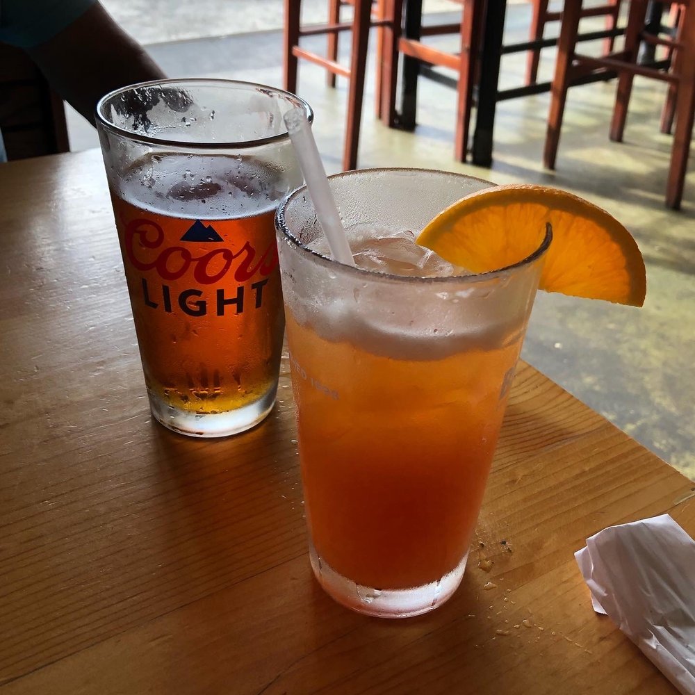 Get Hooked Grill - Draft Yuengling and a Painkiller 2/2022 - Seafood Near Me - Hudson, Florida