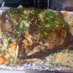 Gyro Oasis Gyro & Kebab - Whole stuffed lamb at gyro oasis