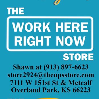 The UPS Store - Best pay and funnest atmosphere. Come work for the holidays and maybe stay! - Printing Services Near Me - Overland Park, Kansas