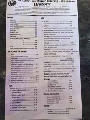 Menu photo 1 Bellacino's Pizza & Grinders Nicholasville, KY