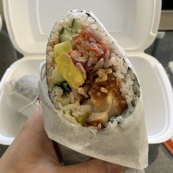 Tenkatori - Karaage sushi burrito - Gluten-Free Near Me - Costa Mesa, California Tenkatori - Karaage sushi burrito - Gluten-Free Near Me - Costa Mesa, California