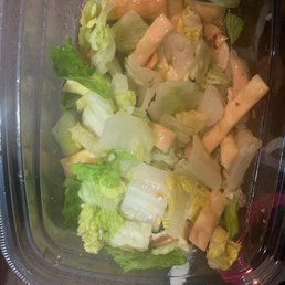 Asian chicken salad to go Asian chicken salad to go