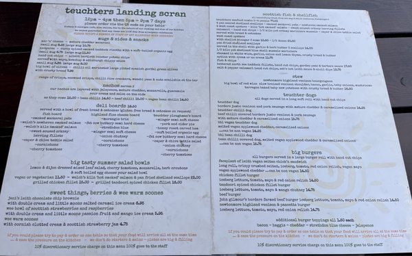 Menu photo 2 Teuchters Landing Edinburgh, EDH
