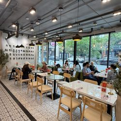 Seating inside