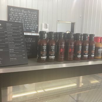 Bernards Farms - a display of barbecue sauces - Farmers Market Near Me - Orlinda, Tennessee Bernards Farms - a display of barbecue sauces - Farmers Market Near Me - Orlinda, Tennessee